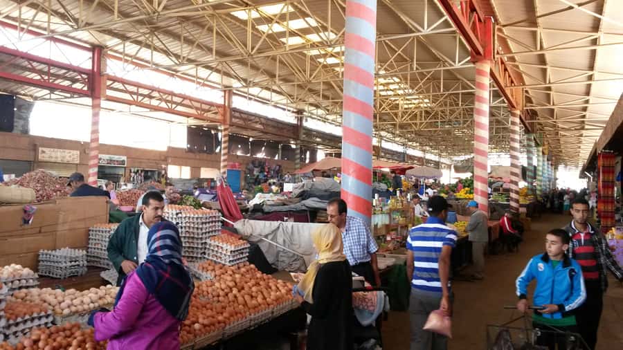 Agadir: City Tour with Hammam and Massage - Souk El Hed market stop: bargaining practice with a local feel