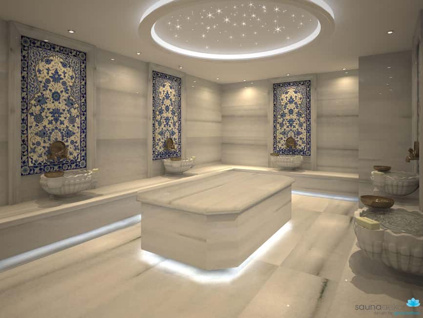 Antalya: Turkish Bath with Sauna, Scrub, Foam & Oil Massage - Foam massage, foam rinse, and the clay mask step