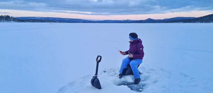 Arctic Tent Sauna Experience with Ice Swimming - The Sauna Tent for Up to 8: Comfort in the Cold
