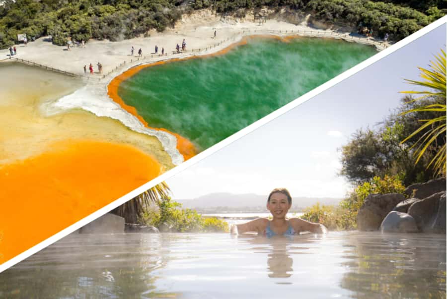 Auckland: Rotorua Highlights inc Wai-O-Tapu & Polynesian Spa - Waikato coffee stop and quick scenic breaks