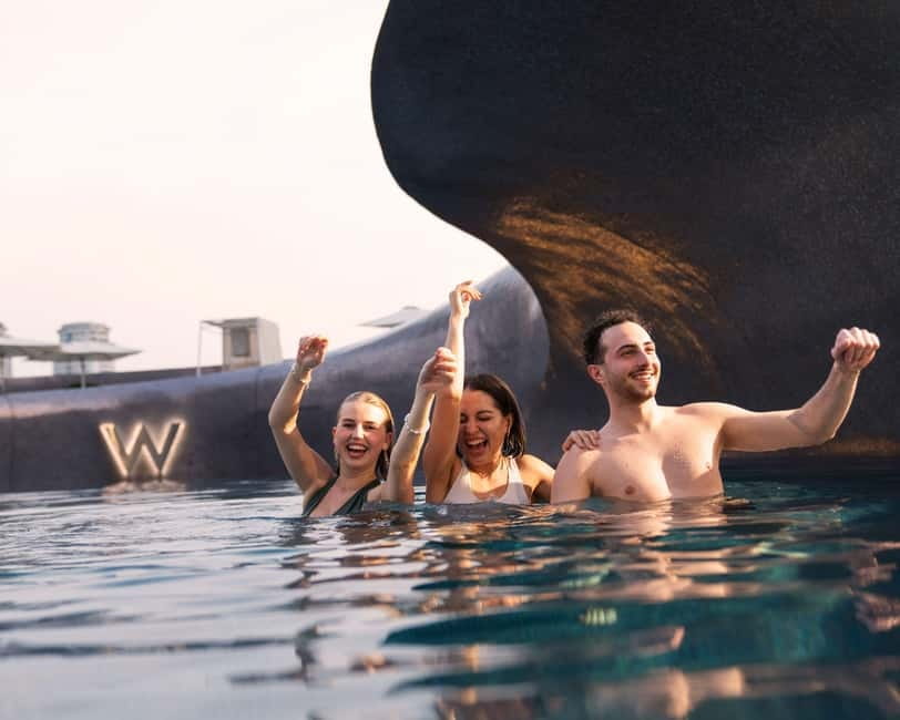 Bangkok: W Hotel Pool & Gym Experience - A one-day reset at W Bangkok’s WET pool (9AM–9PM)