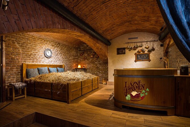 Beer bath Spa for 2 people/ 1 tub - 1,5 hour Activity in Prague - Key highlights you’ll actually care about