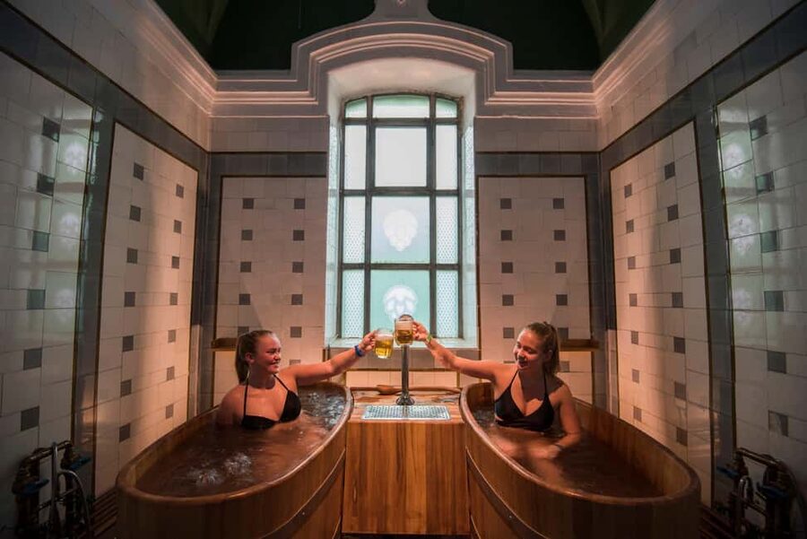 Beer Spa with optional Széchenyi Bath Tickets - Beer Spa Budapest: The 45-Minute Thermal Beer Bath Experience