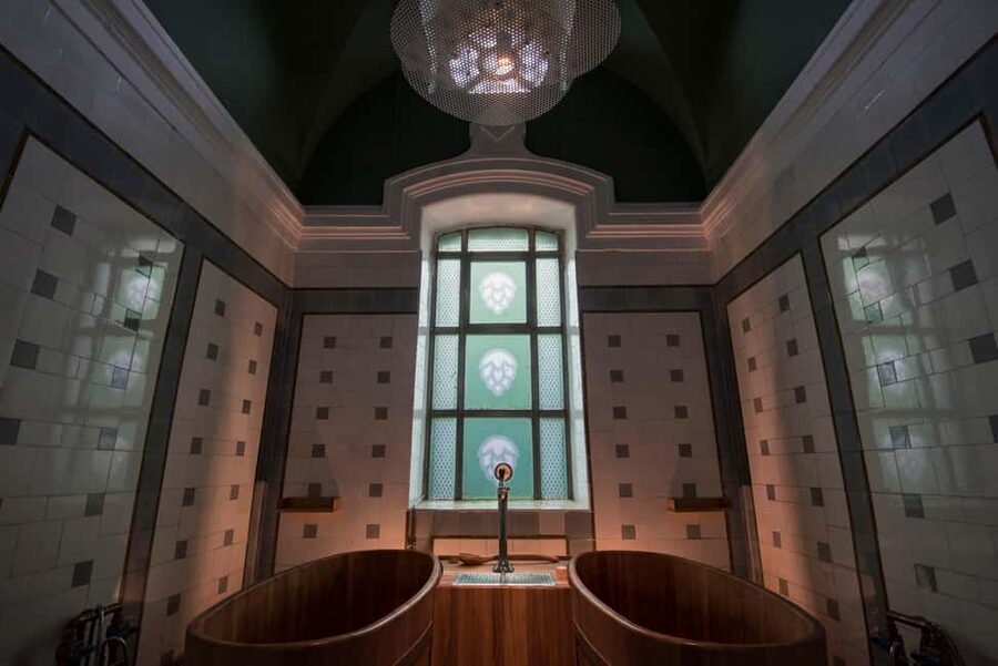 Beer Spa with optional Széchenyi Bath Tickets - Unlimited Draft Beer Served to Your Tub (Yes, You Tap It)