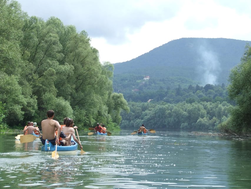 Budapest: Canoeing the Danube w or wo Sauna or Danube Beach - Leányfalu Lunch Stop: Where the River Day Turns Local