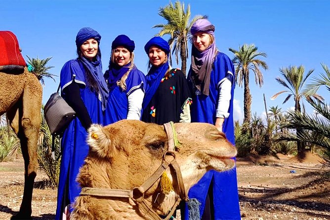 Camel Ride, Quad Bike Adventure and Spa Treatment in Marrakech - Pickup and the Camel Ride Through Palmeraie