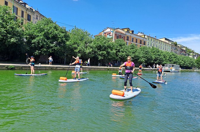 Discover Milan's Navigli by SUP: a wellness experience - Is the water clean? What you should know