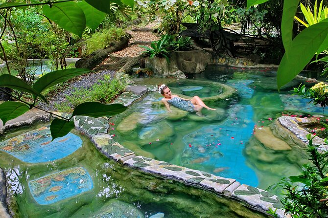 Full-day Massage and Hot Spring Spa Package in Krabi - Exfoliation and Rue Si Dat Ton Thai yoga in the hot spring pool