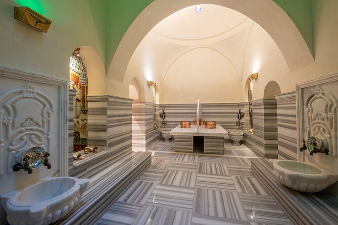 Istanbul Turkish Bath in Ottoman Style at Hammam with Drinks - Drinks, Turkish Treats, and Terrace Time After You Rinse