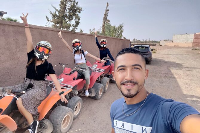 Palmeraie Quad Bike & Traditional Moroccan Spa - The ATV Ride: Helmets, Goggles, and a Full 1.5 Hours in the Palmeraie