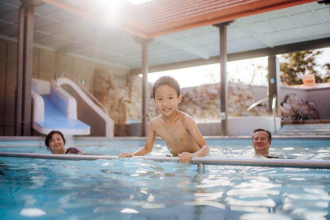 Polynesian Spa Rotorua: Family Hot Pools and Freshwater Pool - The freshwater pool at 33°C: where toddlers and bigger kids can both play