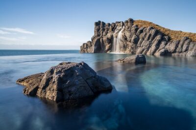 Sky Lagoon Ticket with 7-Step Ritual and Transfers from Reykjavik - Skjól 7-step ritual: sauna, steam, scrub, and cold plunge option