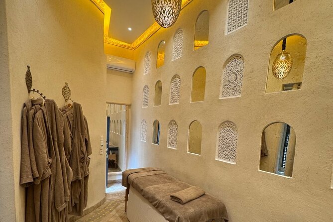 SPA Day at Beautiful Riad Massage & Hamam with Jacuzzi Access - Entering a Marrakech riad spa day