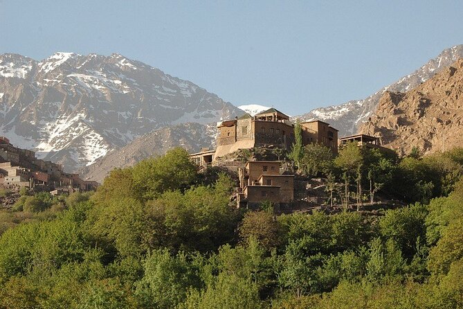 Special Excursion & Lunch at Kasbah Du Toubkal INCLUDING Mule Ride and Hammam - The drive out of Marrakech: Tahnaout and Asni’s animal market