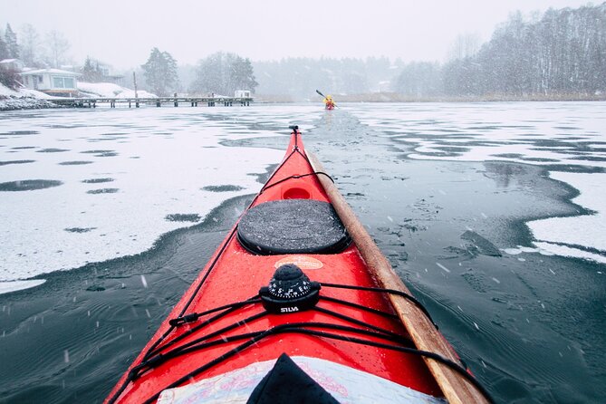 Stockholm: Winter Kayaking, Swedish Fika and hot Sauna Experience - Getting to the Water: Public Transit, No Hotel Pickup, and Timing