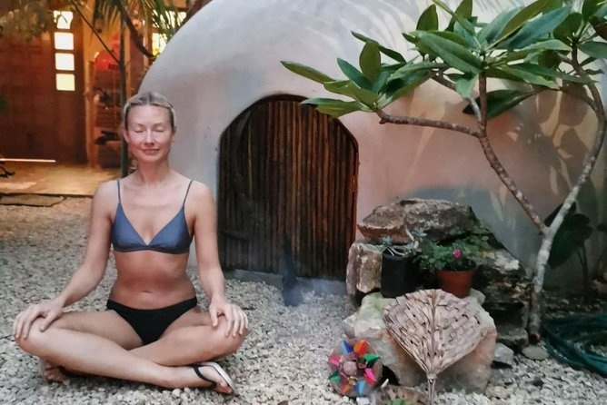 Traditional and ancestral Temazcal experience - Mayan drink, cupal, and incense: the pre-ritual cleansing moment