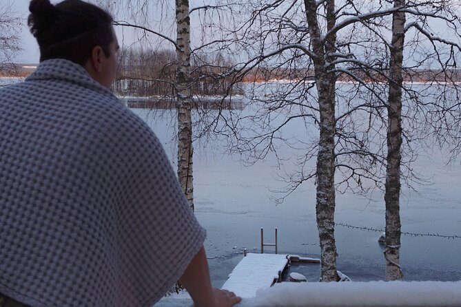 Traditional Finnish Sauna and Ice Swimming in Rovaniemi - In the Sauna: Heat Control and the Stove Routine