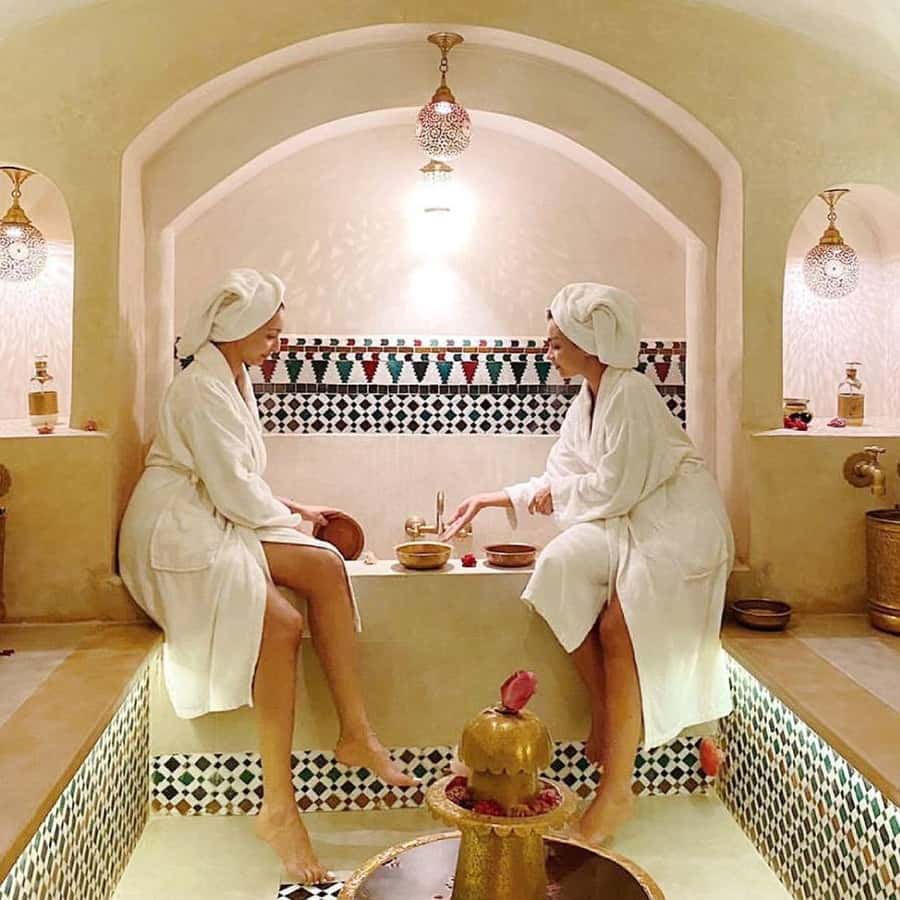 Traditional spa Hammam & Massage with Hotel Transfers - The 45-minute hammam ritual: scrubbed, rinsed, reset