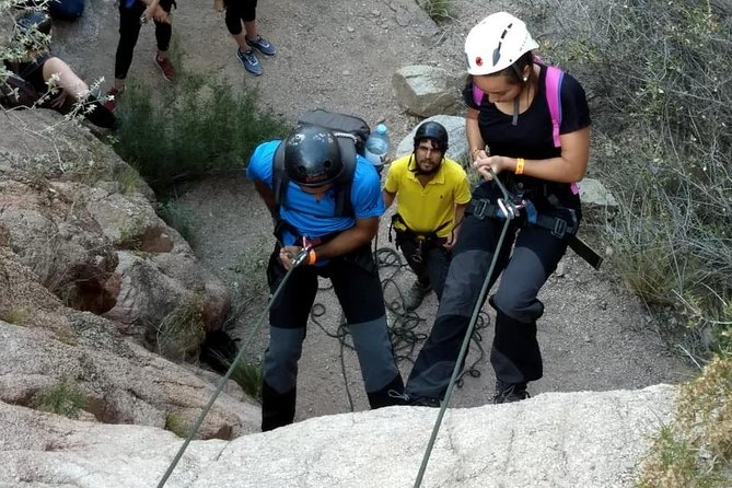 Trekking + Rapeles + Terma de Cacheuta ("Thermal Water Park") - A day in Cacheuta that actually makes sense