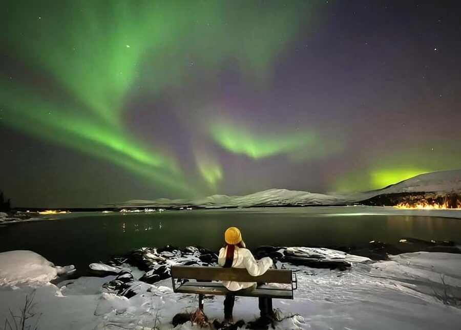 Tromsø: Live Like a Local - Floating and Sauna - Arctic Floating: mirror-calm water and controlled cold