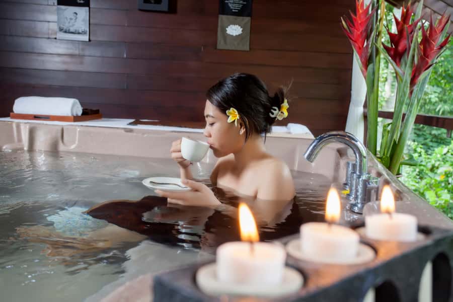 Ubud: Riverside Spa Treatment near Bali Zoo - In-room privacy: what the couple setup means for your comfort