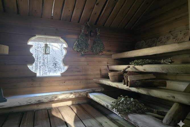 VIP SERVICE Traditional Finnish Log Sauna and Food Experience - The Oikarainen Wooden Sauna: Old-Style Heat Done Properly