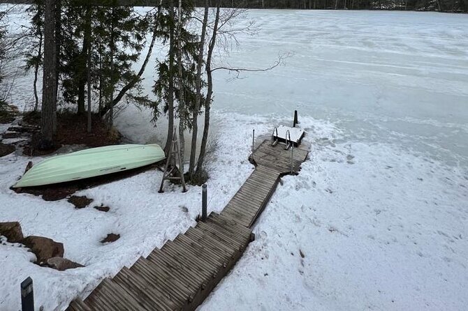 VIP SERVICE Traditional Finnish Log Sauna and Food Experience - The Optional Frozen-Lake Plunge (And Why You Should Decide Early)