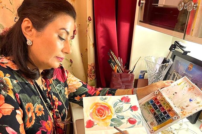 Watercolor & Wellness : A Healing Art Therapy Experience - Couples and Team Building With a Therapeutic Twist