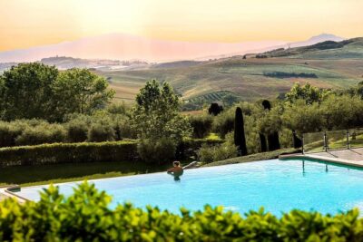Wellbeing landscapes: Fonteverde Spa in San Casciano dei Bagni - The Panoramic Calm: Infinity-Pool Views and Relaxation Space