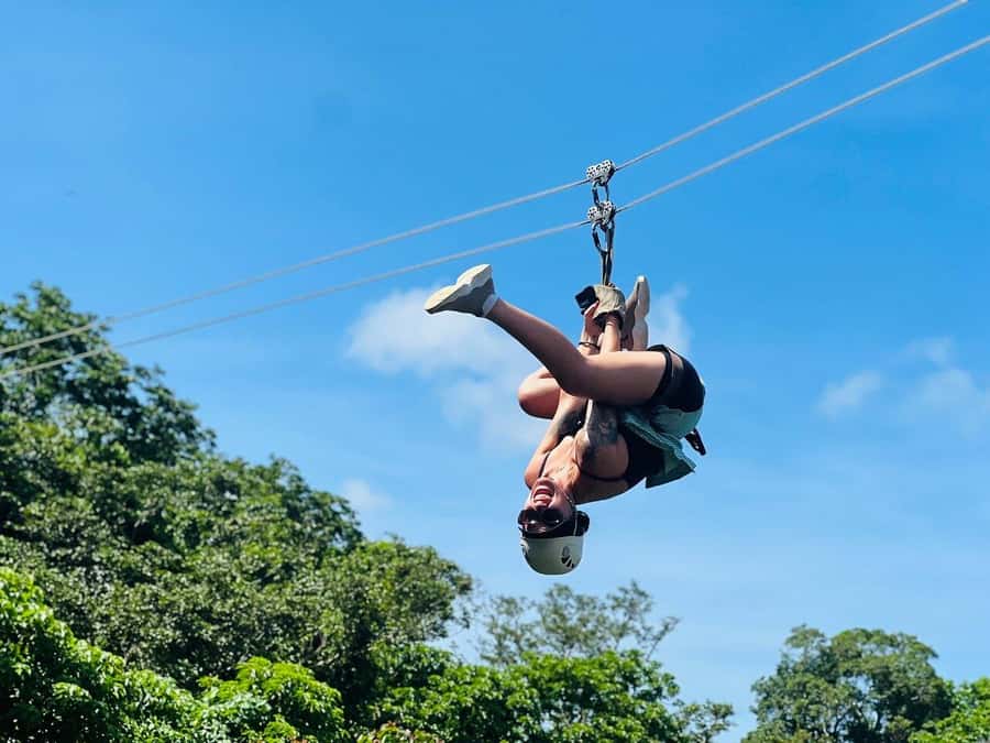 Zipline, Cave, Seaview & Mud Spa Tour with Lunch Included - Zip Fiji Nadi: 16 Zip Lines, a Few Climbs, and Real Island Views